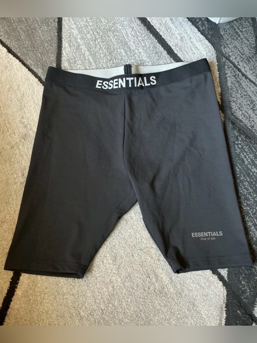 Size Large - Fear Of God Essentials Nylon Elastane Spandex Athletic Biker Shorts